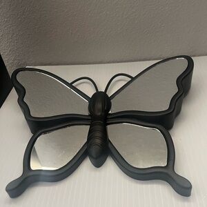 Black and Silver Butterfly Wall Decor
